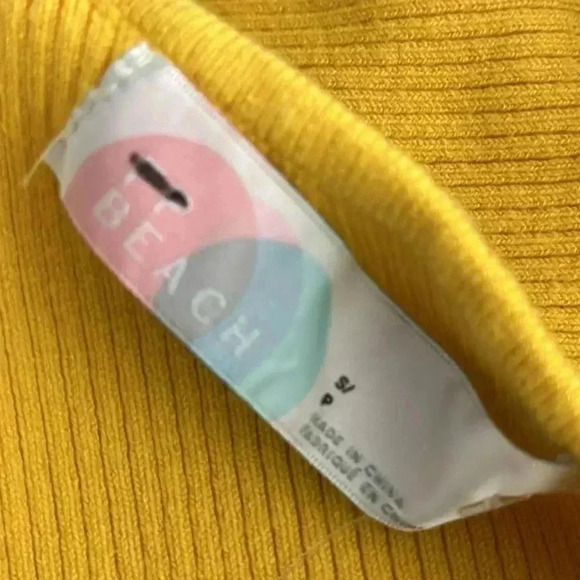 Free People Yellow Knit One Shoulder Jumpsuit - Picture 10 of 10